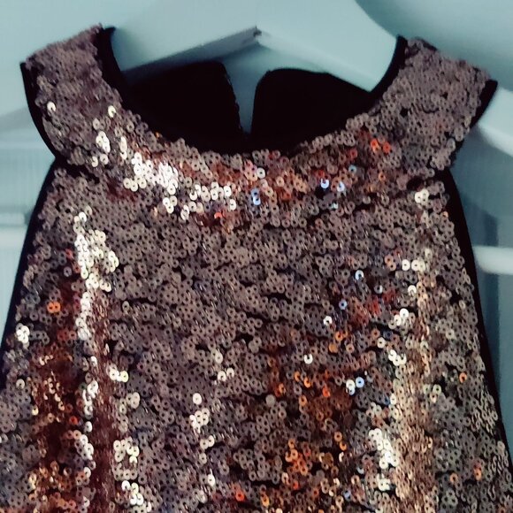 Ombre Sequin Mini Dress. Night OUT Dress - Picture 4 of 6